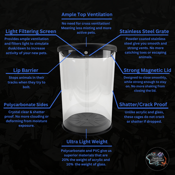 7" x 10" Round Tower (Ground Shipping Included)