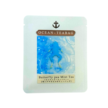 Ocean Teabag - Butterfly Pea Mint Tea - Blue Frog