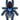 3" Avicularia geroldi (Royal Blue Pink Toe Tarantula) Sticker - Waterproof Indoor/Outdoor